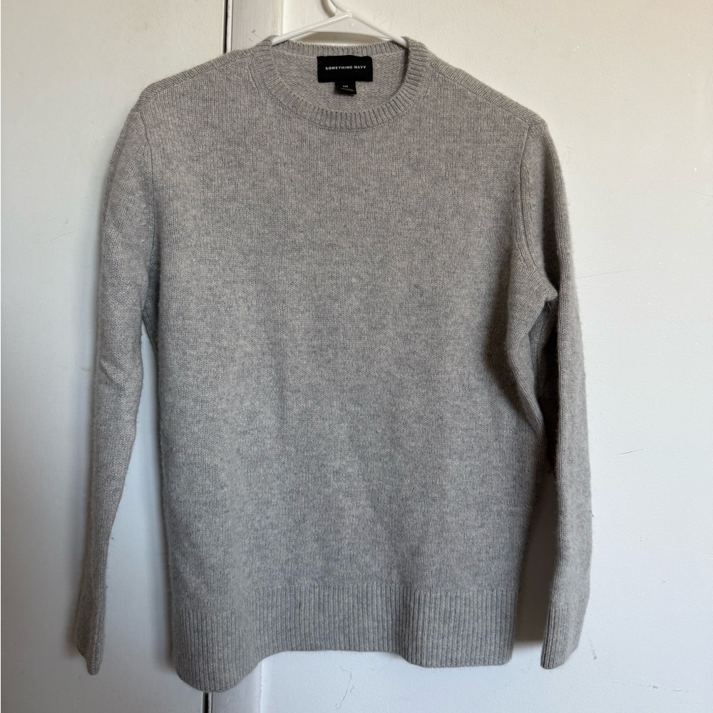 Something Navy Crewneck Sweater